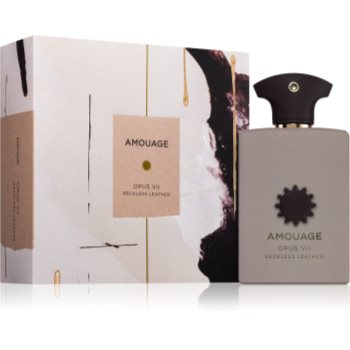 Amouage Opus VII: Reckless Leather Eau de Parfum unisex - imagine 3
